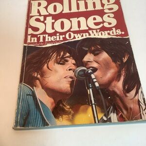 Rolling Stones In Their Own Words Book By David Dalton